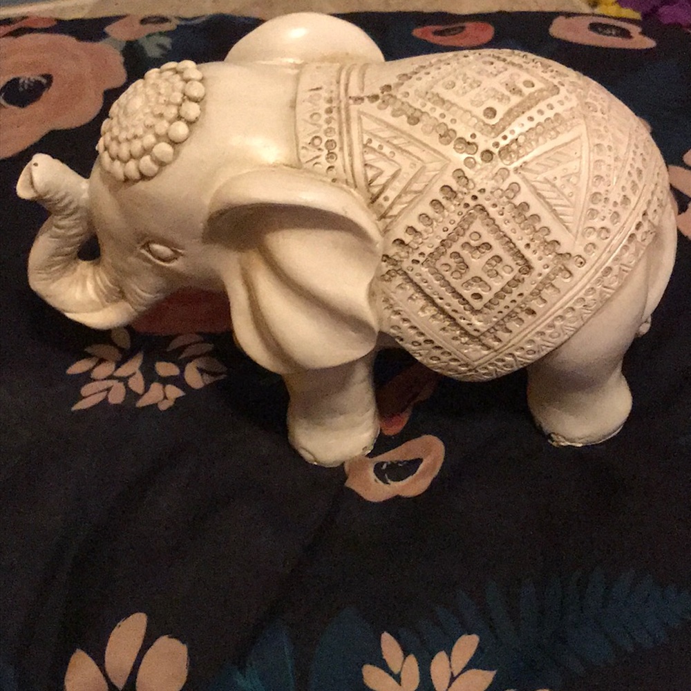 White elephant figure!